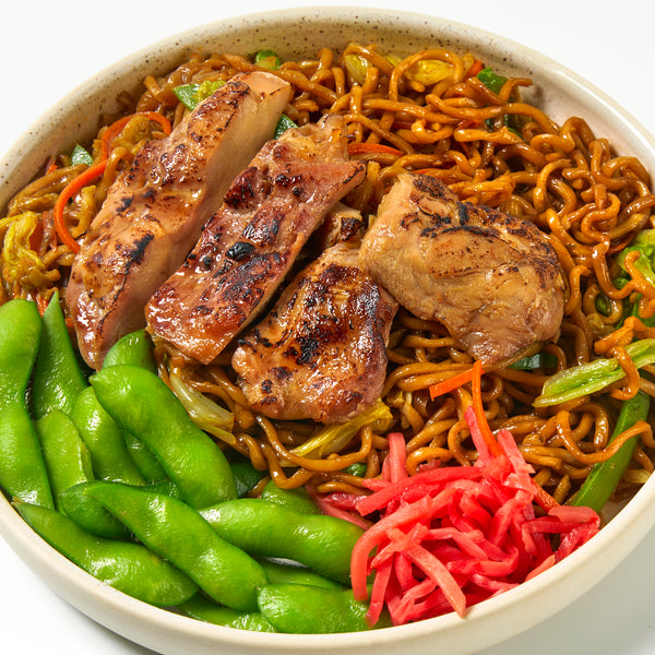 Chicken and Veggie Yakisoba