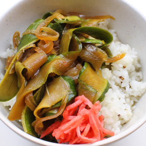 Simmered Zucchini Bowl (Vegan)