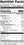 Grilled Chicken Yakitori Skewers Nutrition Label